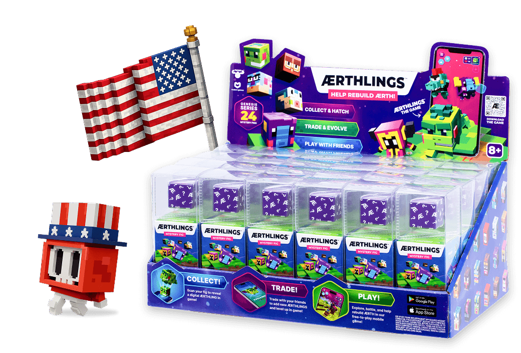 Aerthlings figs case with July 4th theme